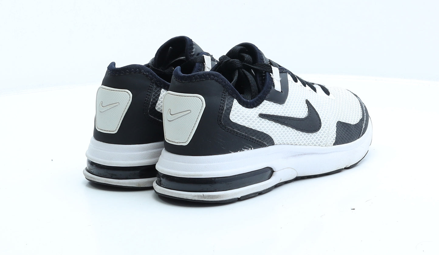 Nike Womens White Polyester Trainer UK 4 EUR 36.5