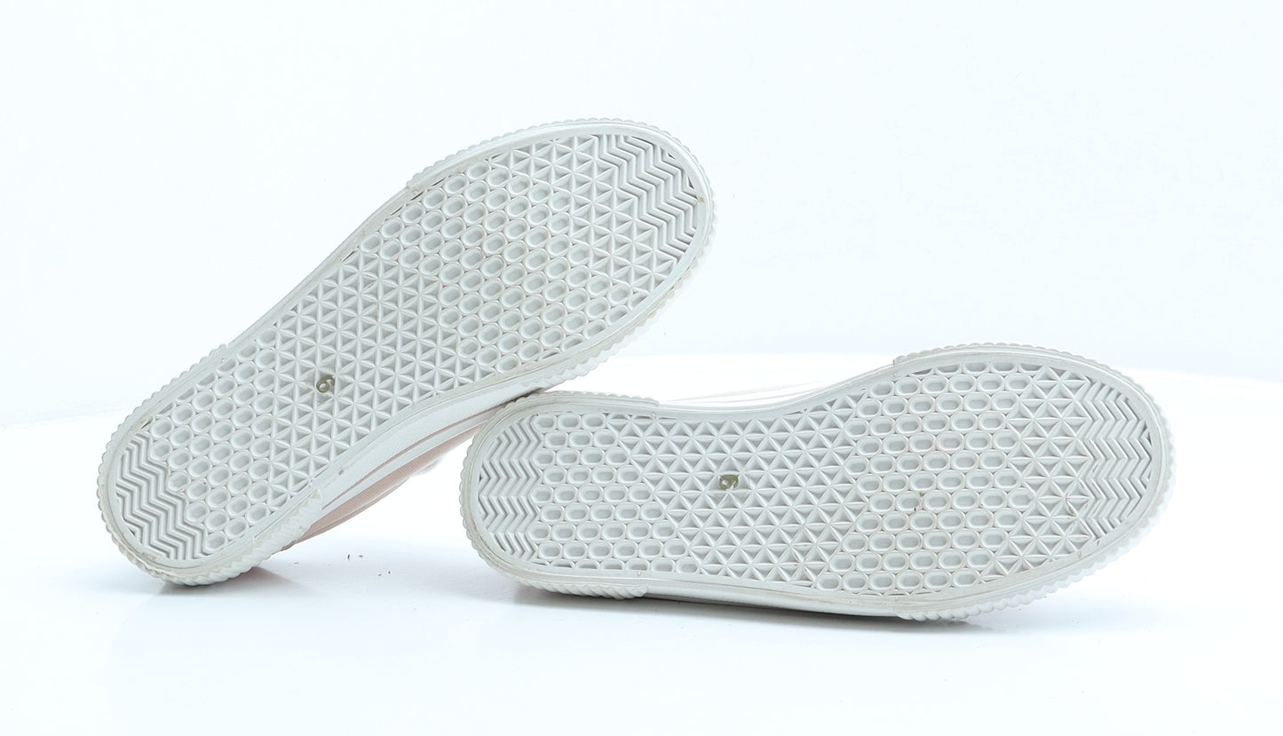 F&F Womens Pink Polyester Trainer UK 6 EUR 39