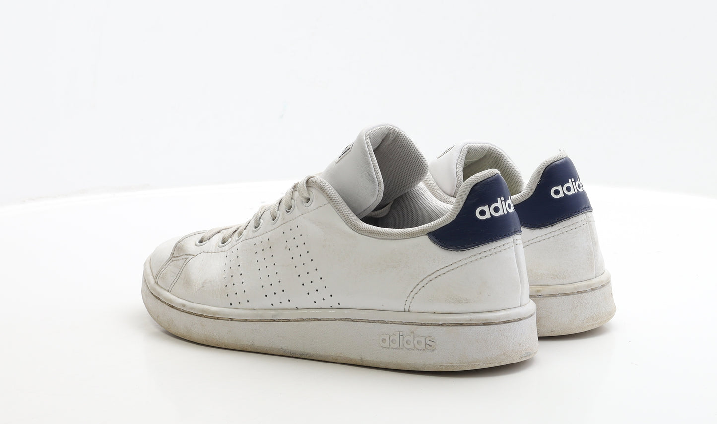 adidas Mens White Polyester Trainer UK 10