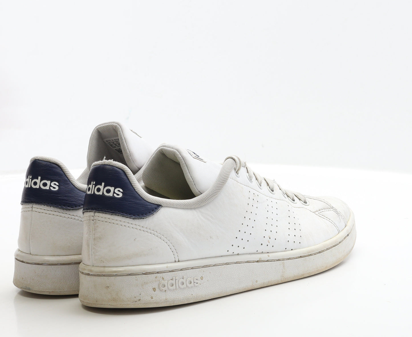adidas Mens White Polyester Trainer UK 10
