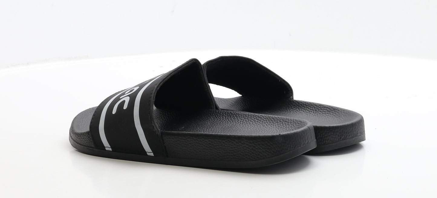 Carnac Mens Black Polyester Slip On Sandal UK 10 EUR 44