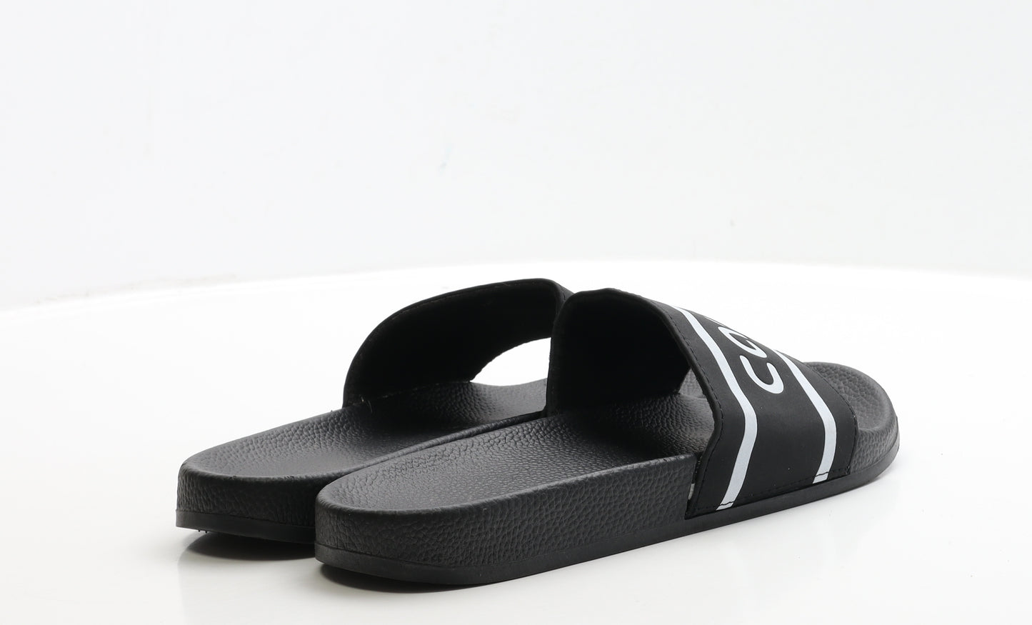 Carnac Mens Black Polyester Slip On Sandal UK 10 EUR 44
