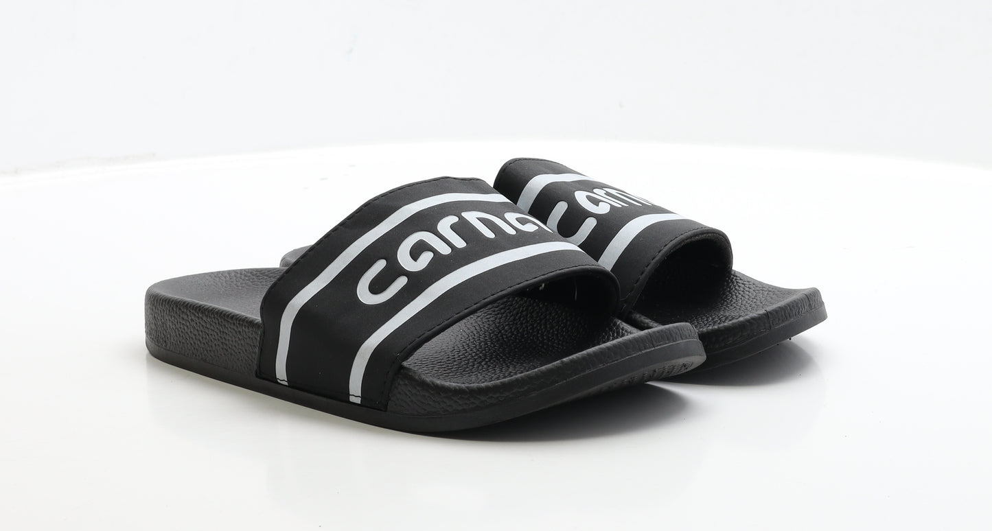 Carnac Mens Black Polyester Slip On Sandal UK 10 EUR 44