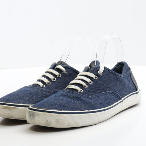 Primark Mens Blue Fabric Trainer UK 8 EUR 42
