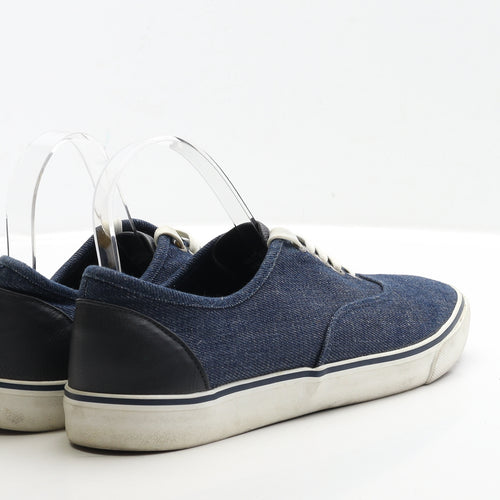 Primark Mens Blue Fabric Trainer UK 8 EUR 42