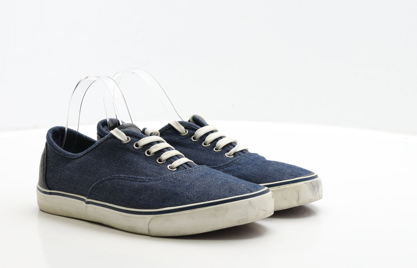 Primark Mens Blue Fabric Trainer UK 8 EUR 42