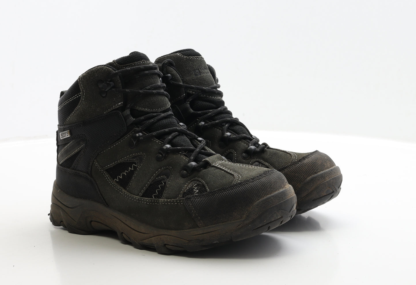 Mountain Warehouse Mens Black Polyester Combat Boot UK 7 EUR 40 - Walking Boots