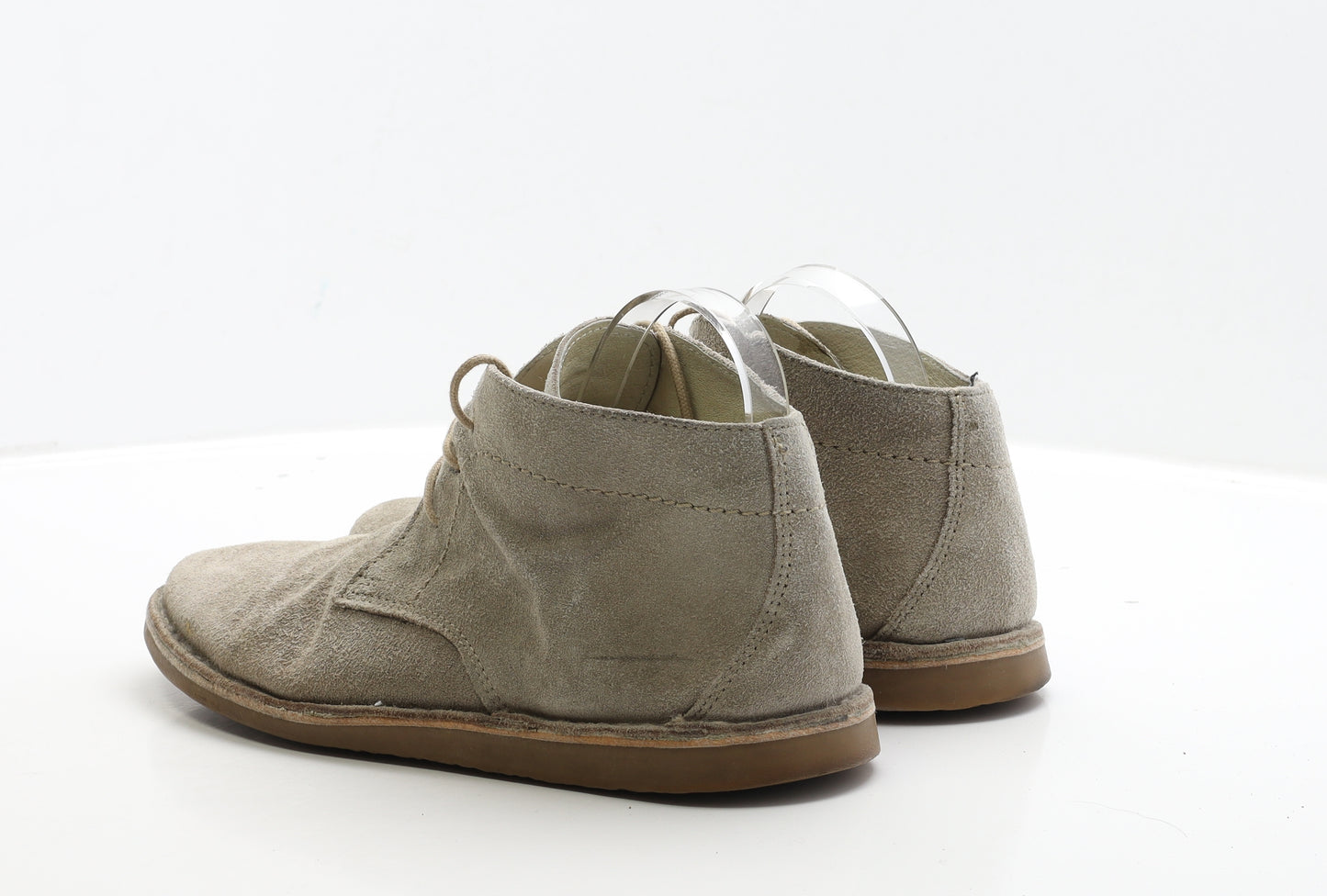 Ikon Mens Beige Faux Suede Chukka Boot UK 8 EUR 42