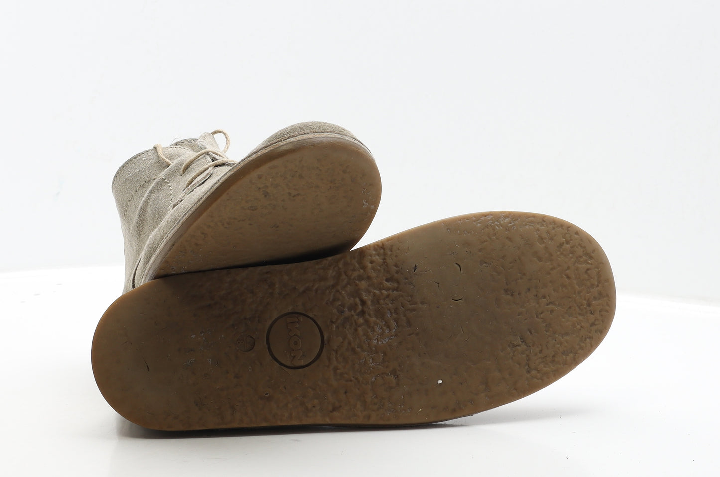 Ikon Mens Beige Faux Suede Chukka Boot UK 8 EUR 42