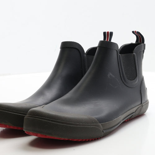 Joules Mens Blue Rubber Wellies Boot UK 10 EUR 44