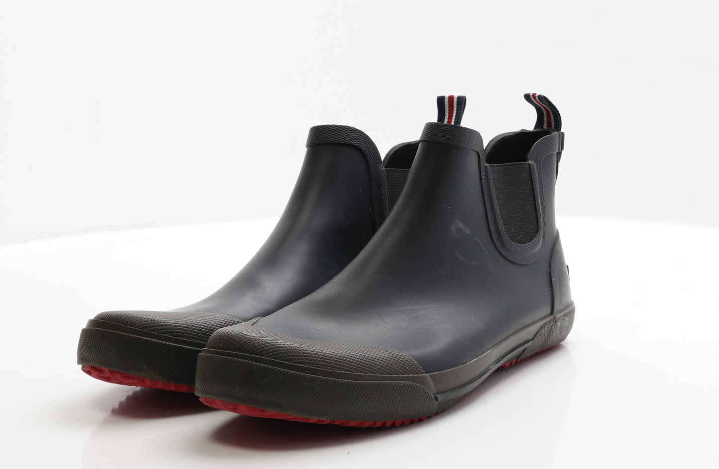 Joules Mens Blue Rubber Wellies Boot UK 10 EUR 44