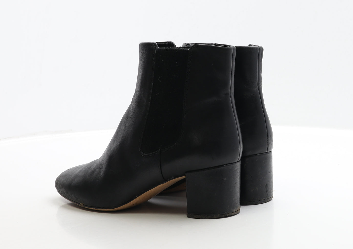 Clarks Womens Black Leather Chelsea Boot UK 5.5