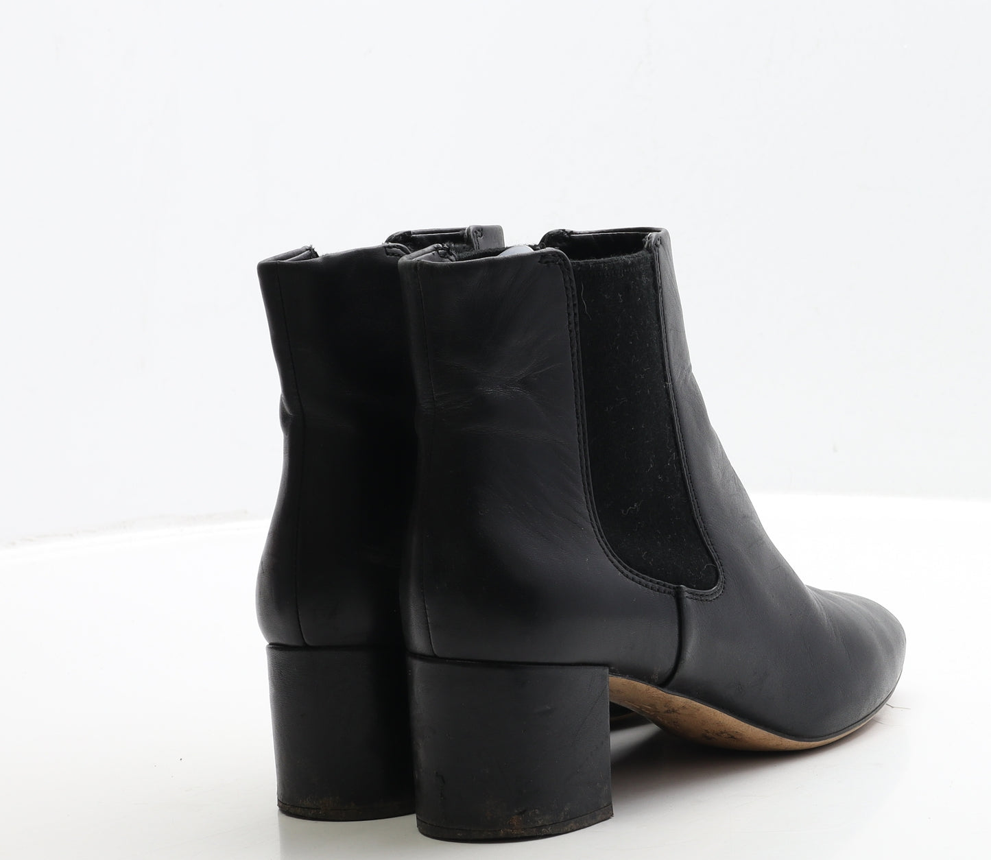 Clarks Womens Black Leather Chelsea Boot UK 5.5