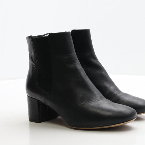 Clarks Womens Black Leather Chelsea Boot UK 5.5