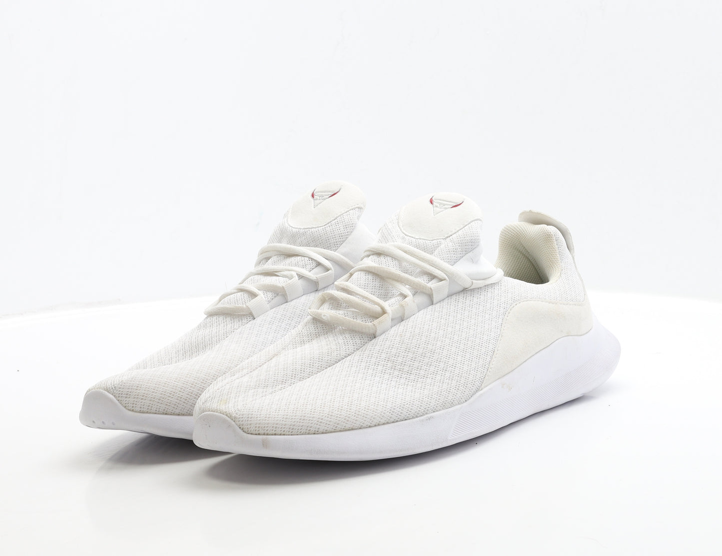 Preworn Mens White Polyester Trainer UK 12 EUR 47
