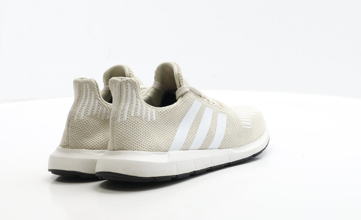 adidas Womens Beige Polyester Trainer UK 4.5 EUR 37.5
