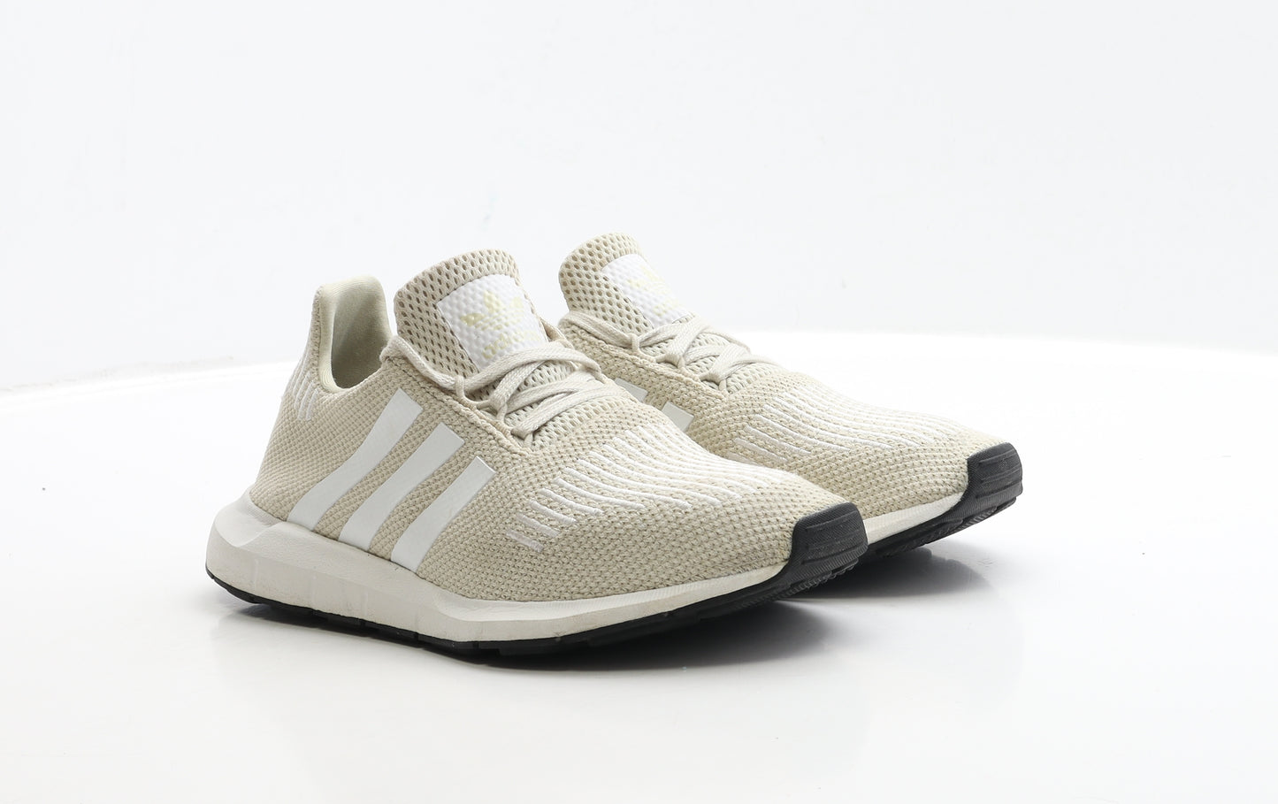 adidas Womens Beige Polyester Trainer UK 4.5 EUR 37.5