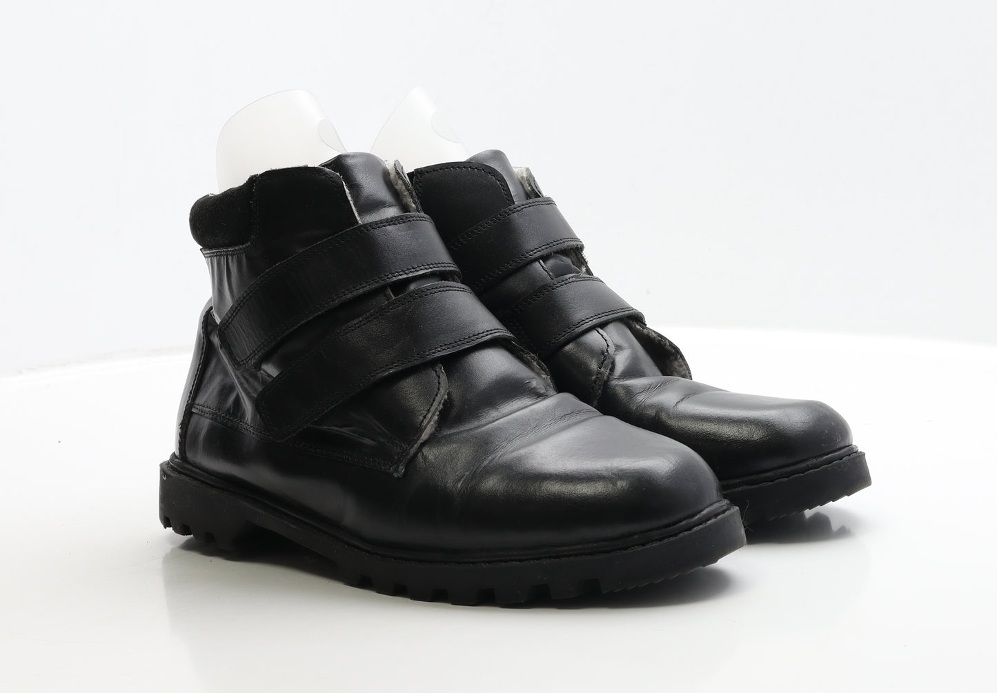 Chums Mens Black Faux Leather Bootie Boot UK 8 EUR 42