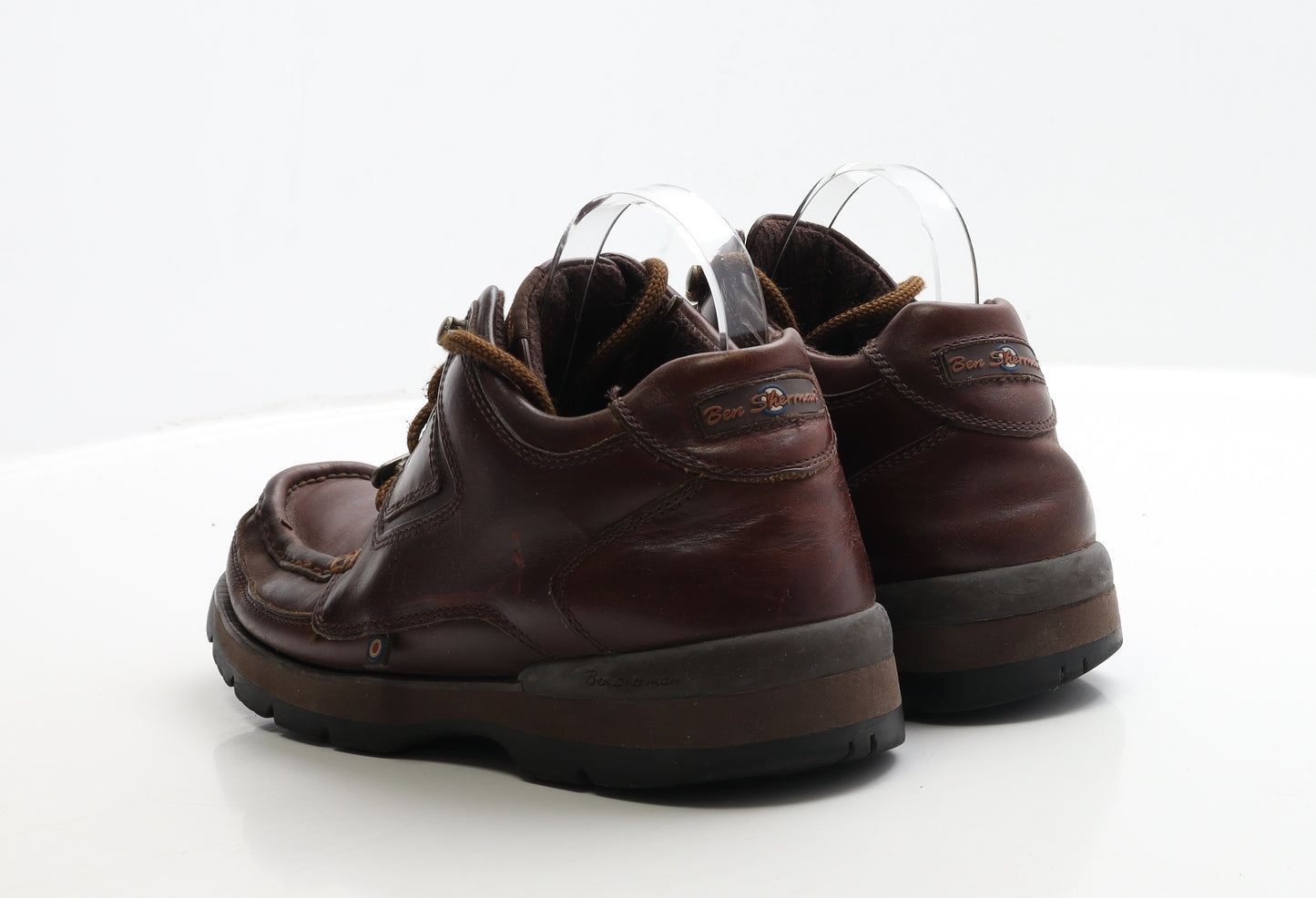 Ben Sherman Mens Brown Faux Leather Bootie Boot UK 6 EUR 40