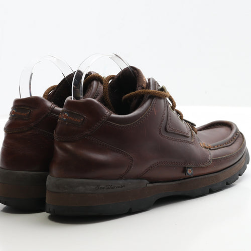Ben Sherman Mens Brown Faux Leather Bootie Boot UK 6 EUR 40