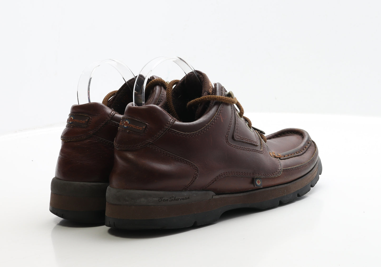Ben Sherman Mens Brown Faux Leather Bootie Boot UK 6 EUR 40