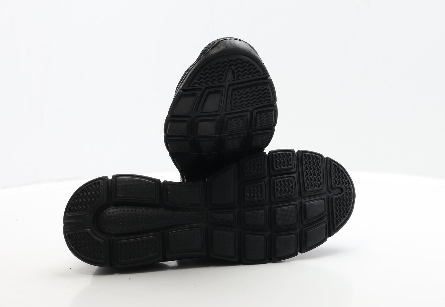 Bpc Mens Black Polyester Trainer UK 8 EUR 41