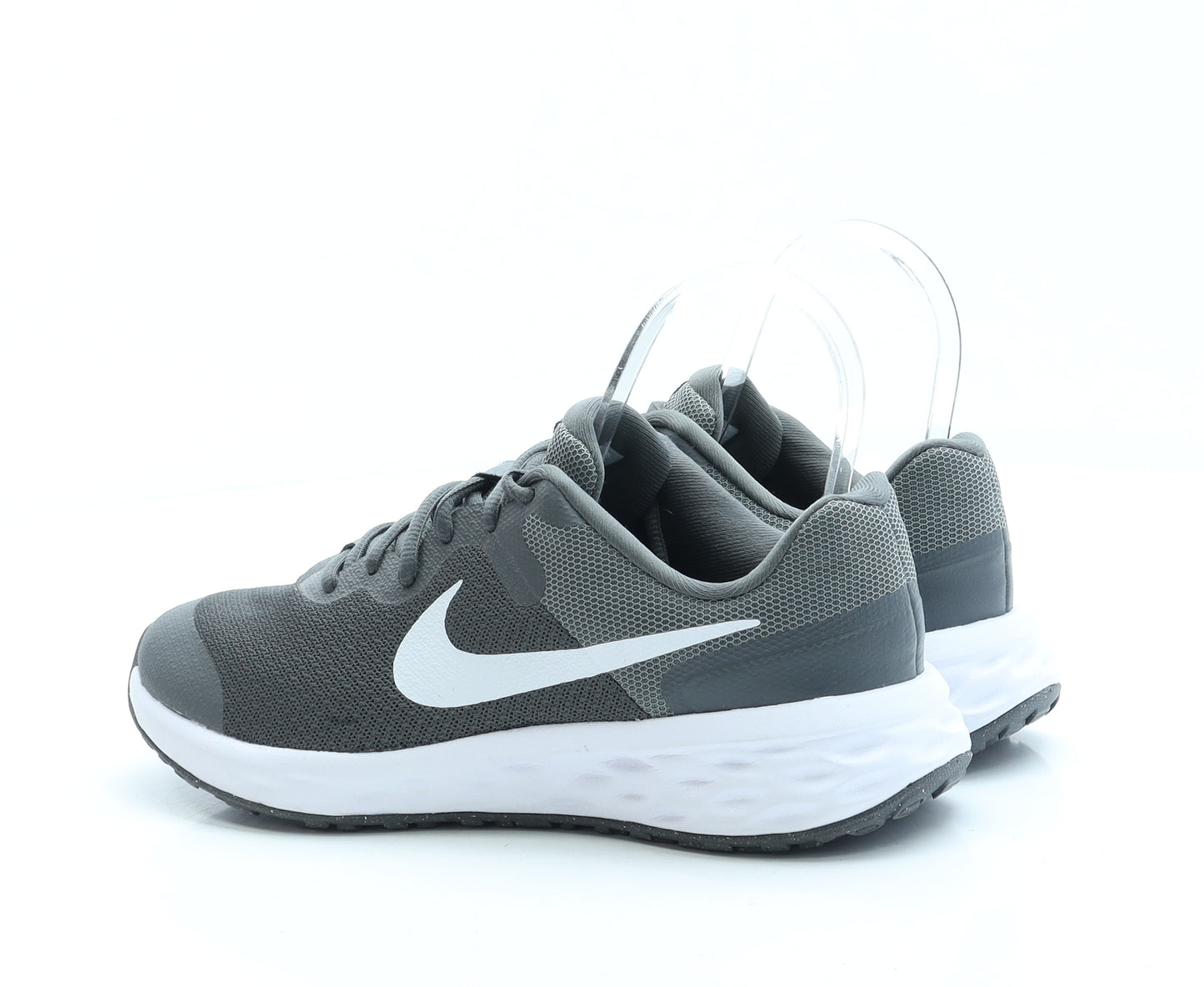 Nike Boys Grey Polyester Trainer UK 5.5