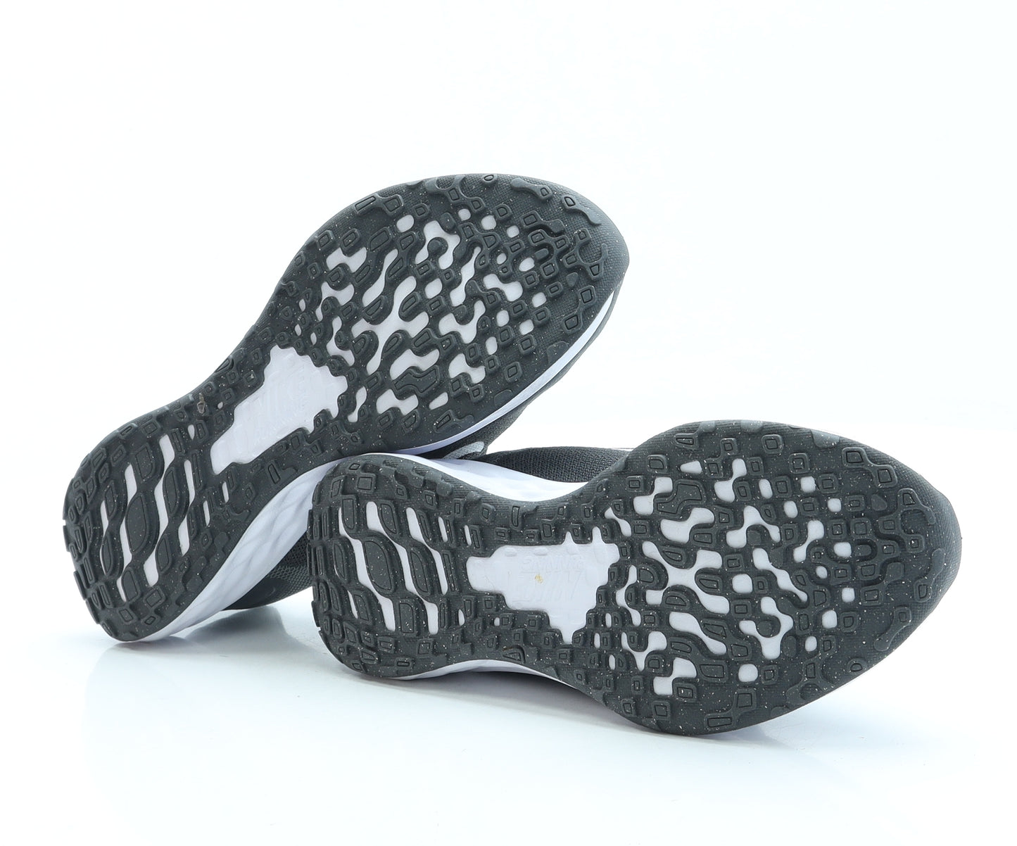 Nike Boys Grey Polyester Trainer UK 5.5