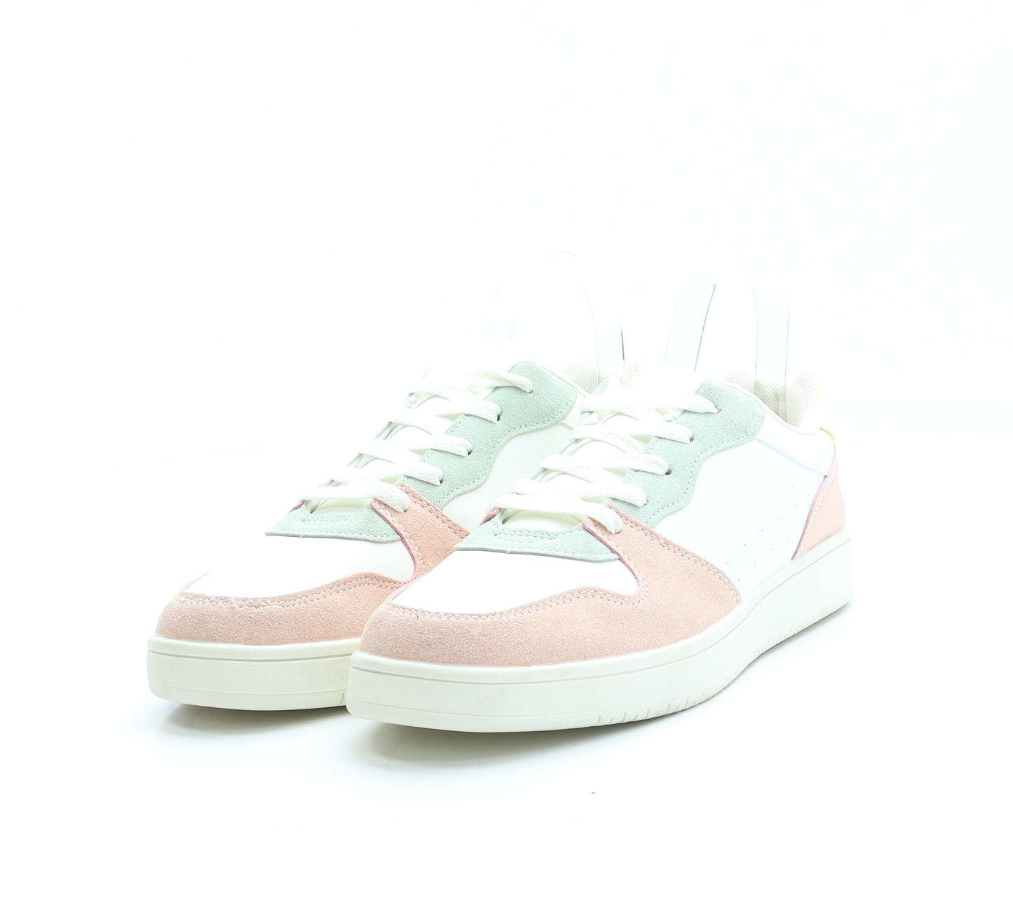 Primark Womens Multicoloured Colourblock Polyester Trainer UK 7 EUR 40 US 9