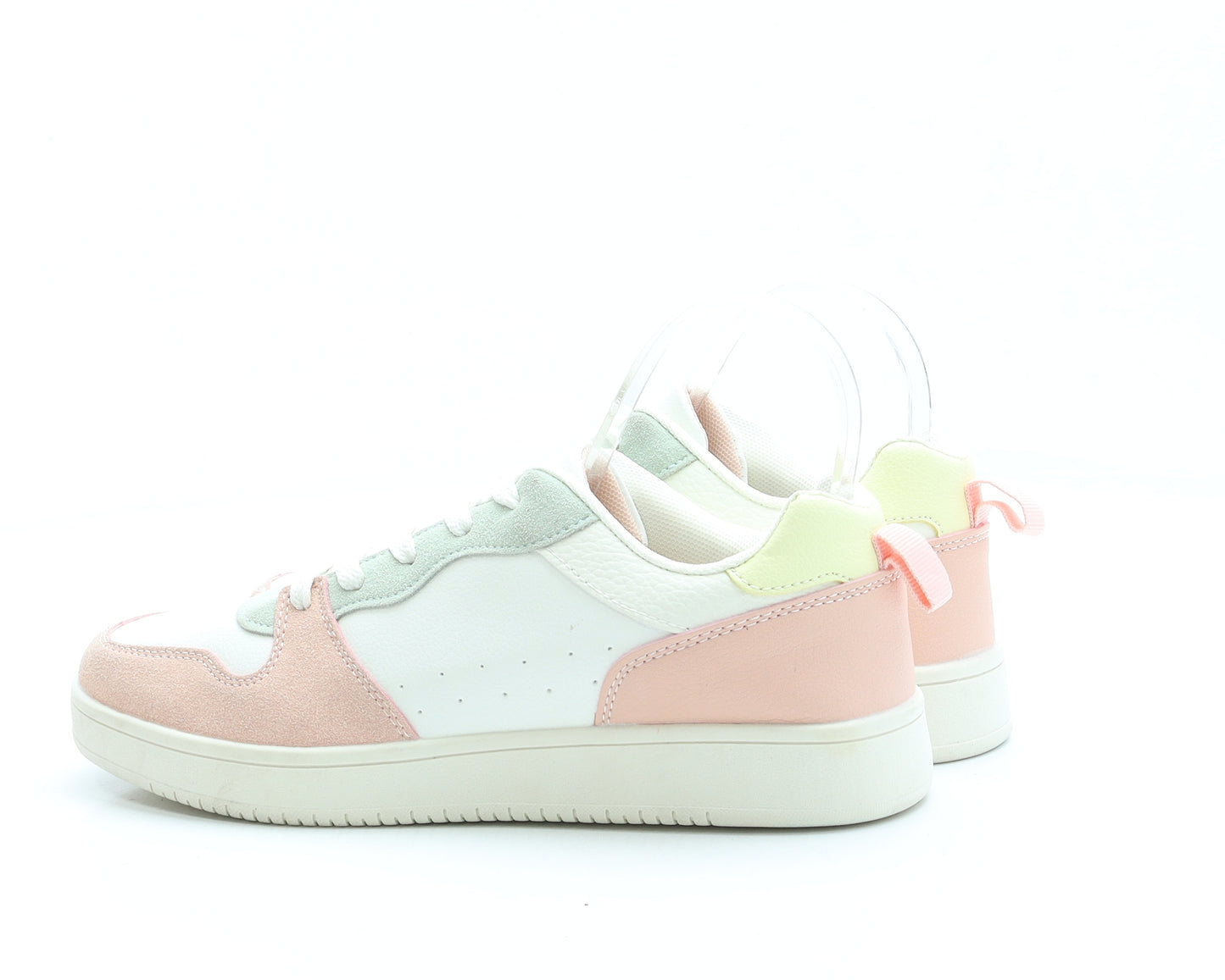 Primark Womens Multicoloured Colourblock Polyester Trainer UK 7 EUR 40 US 9