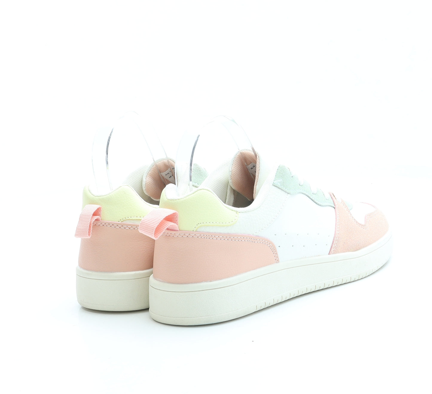 Primark Womens Multicoloured Colourblock Polyester Trainer UK 7 EUR 40 US 9