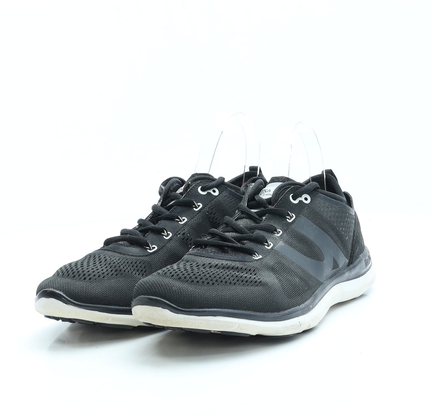 USA Pro Mens Black Polyester Trainer UK 8 EUR 42