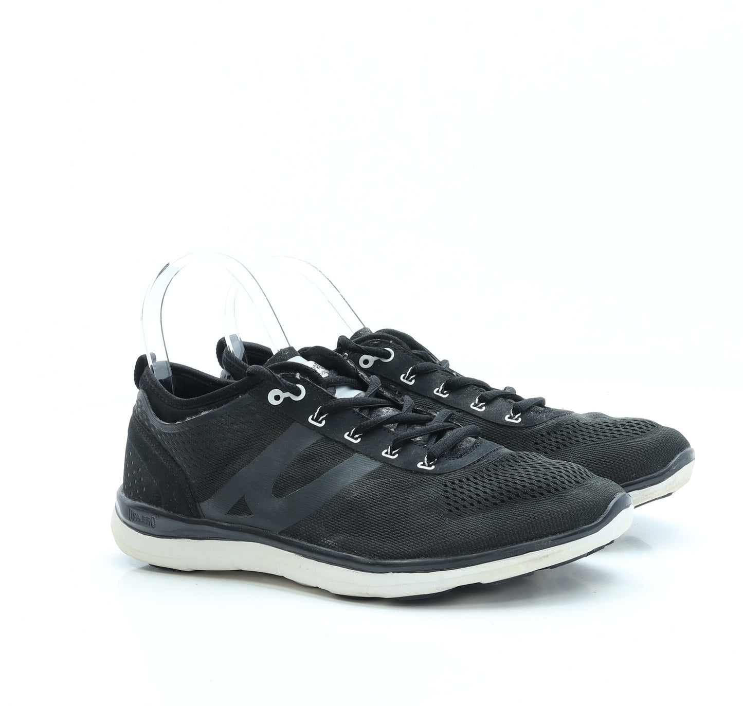 USA Pro Mens Black Polyester Trainer UK 8 EUR 42