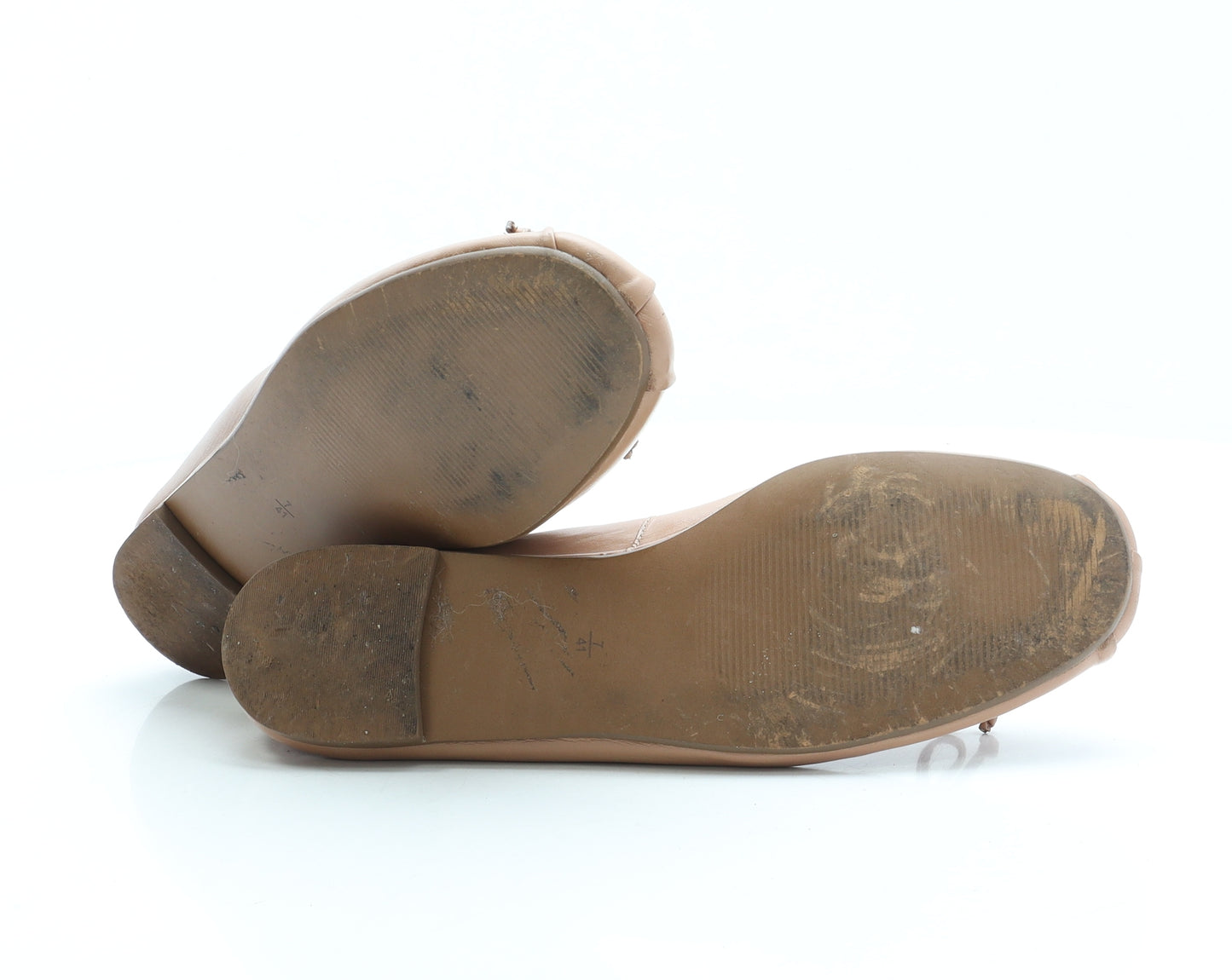 NEXT Womens Pink Leather Ballet Flat UK 7 EUR 41