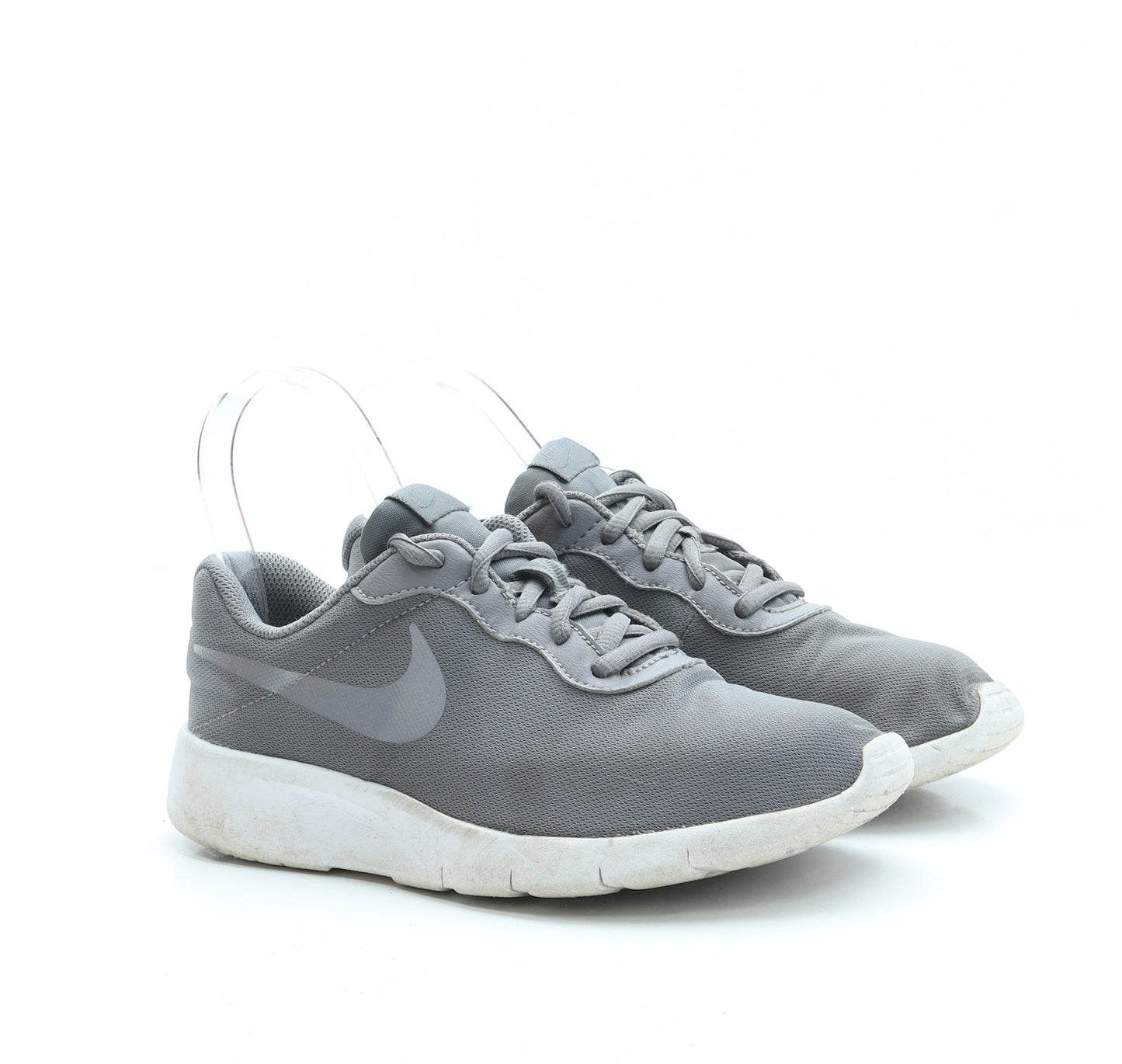 Nike Boys Grey Polyester Trainer UK 4 EUR 36.5 US 4.5