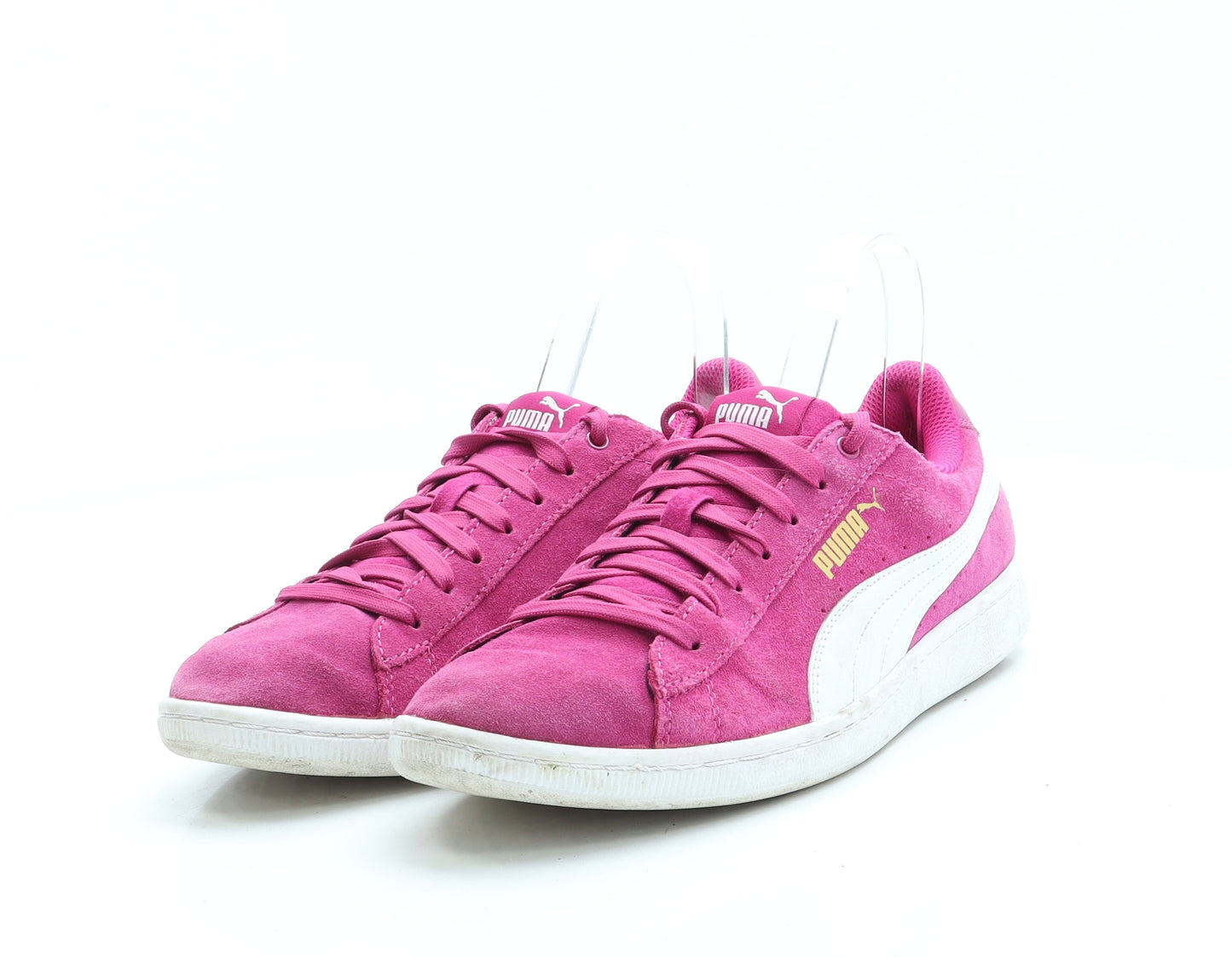 PUMA Womens Pink Polyester Trainer UK 8