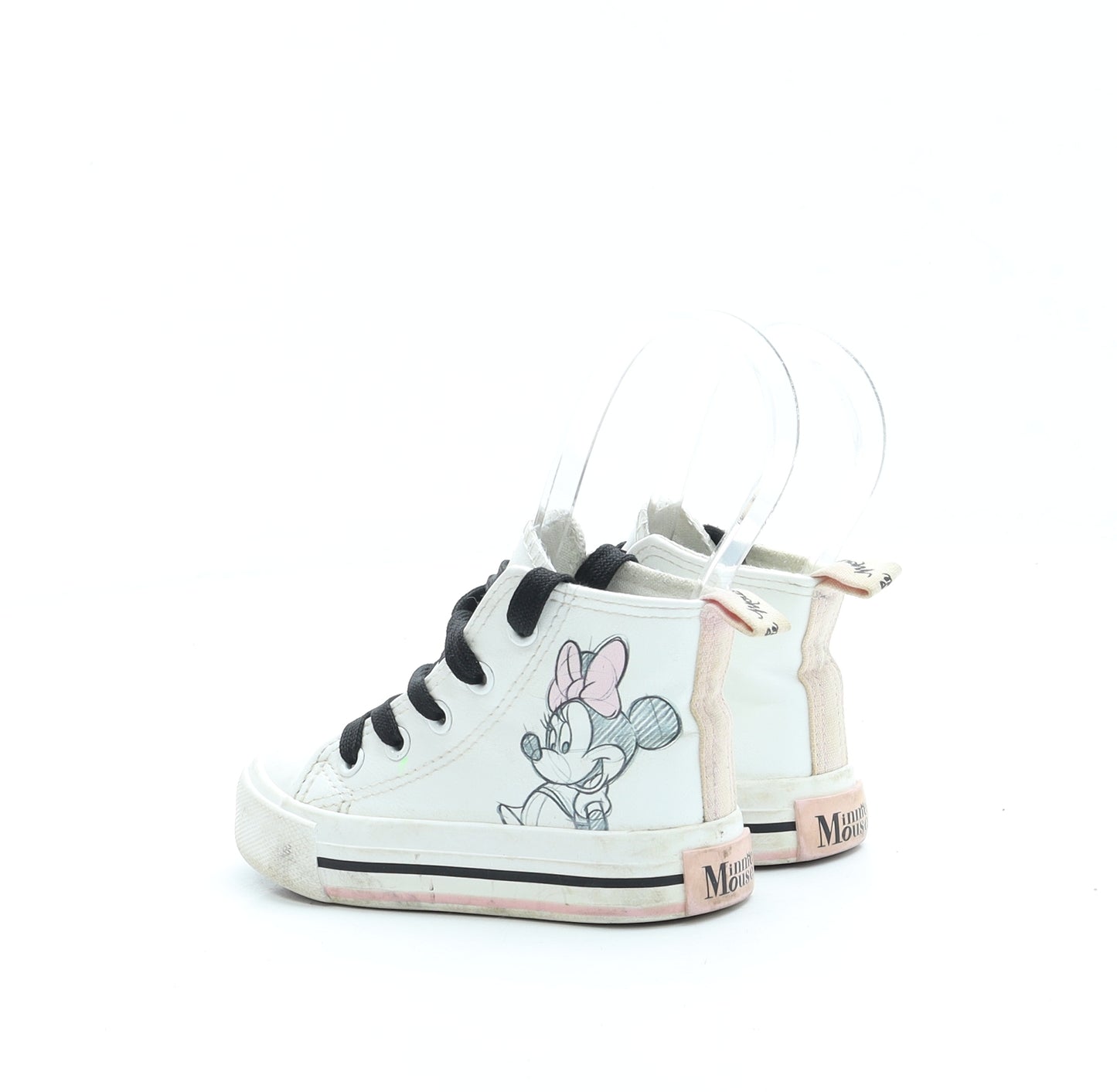 George Girls Ivory Polyester Trainer UK 6 - Minnie Mouse