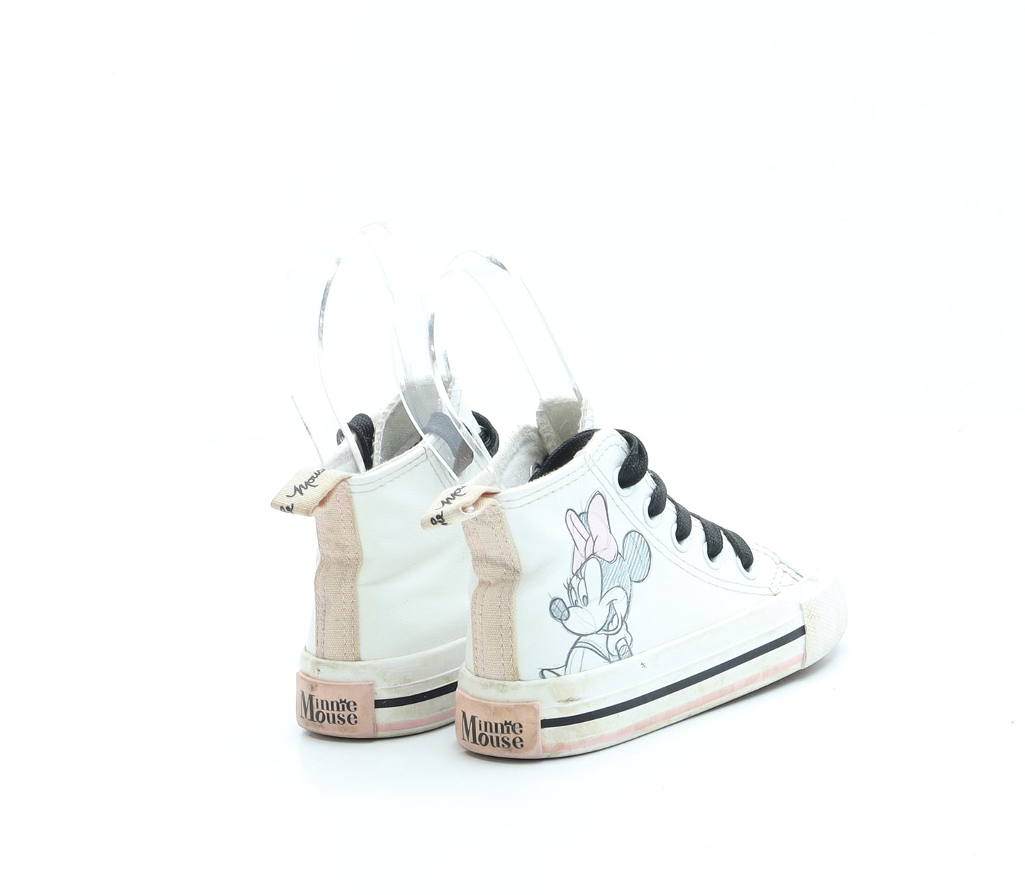 George Girls Ivory Polyester Trainer UK 6 - Minnie Mouse