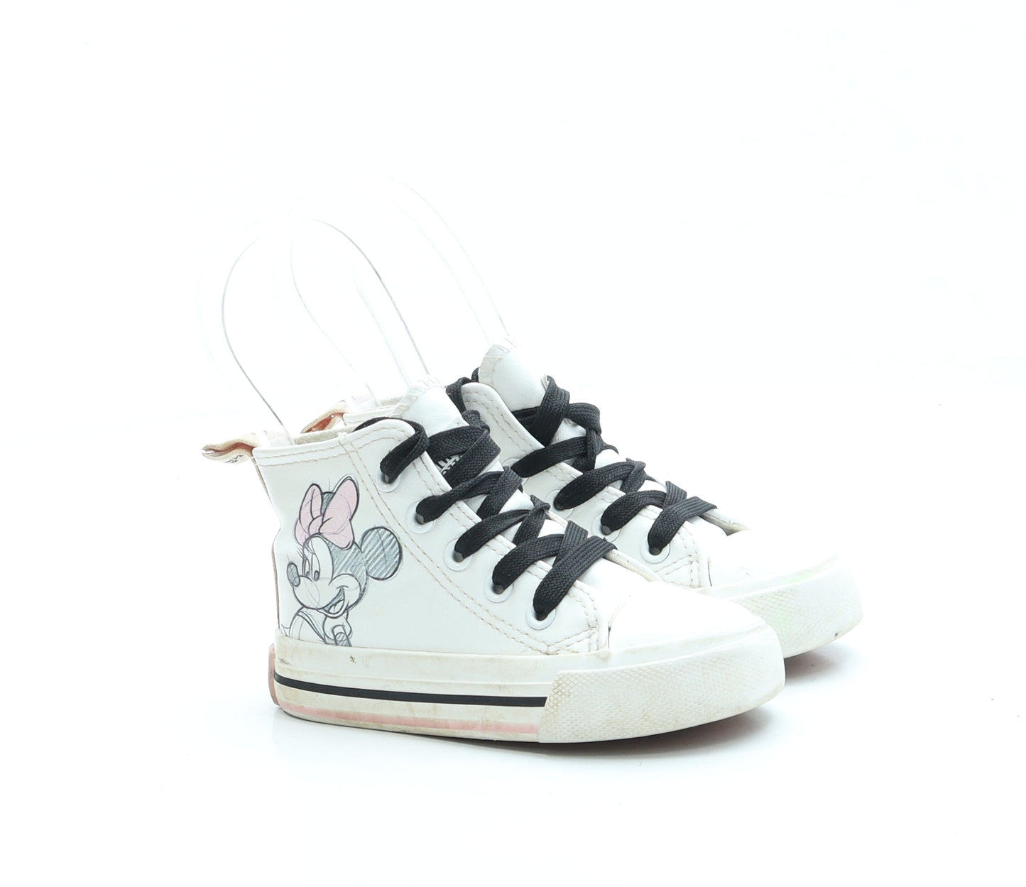 George Girls Ivory Polyester Trainer UK 6 - Minnie Mouse