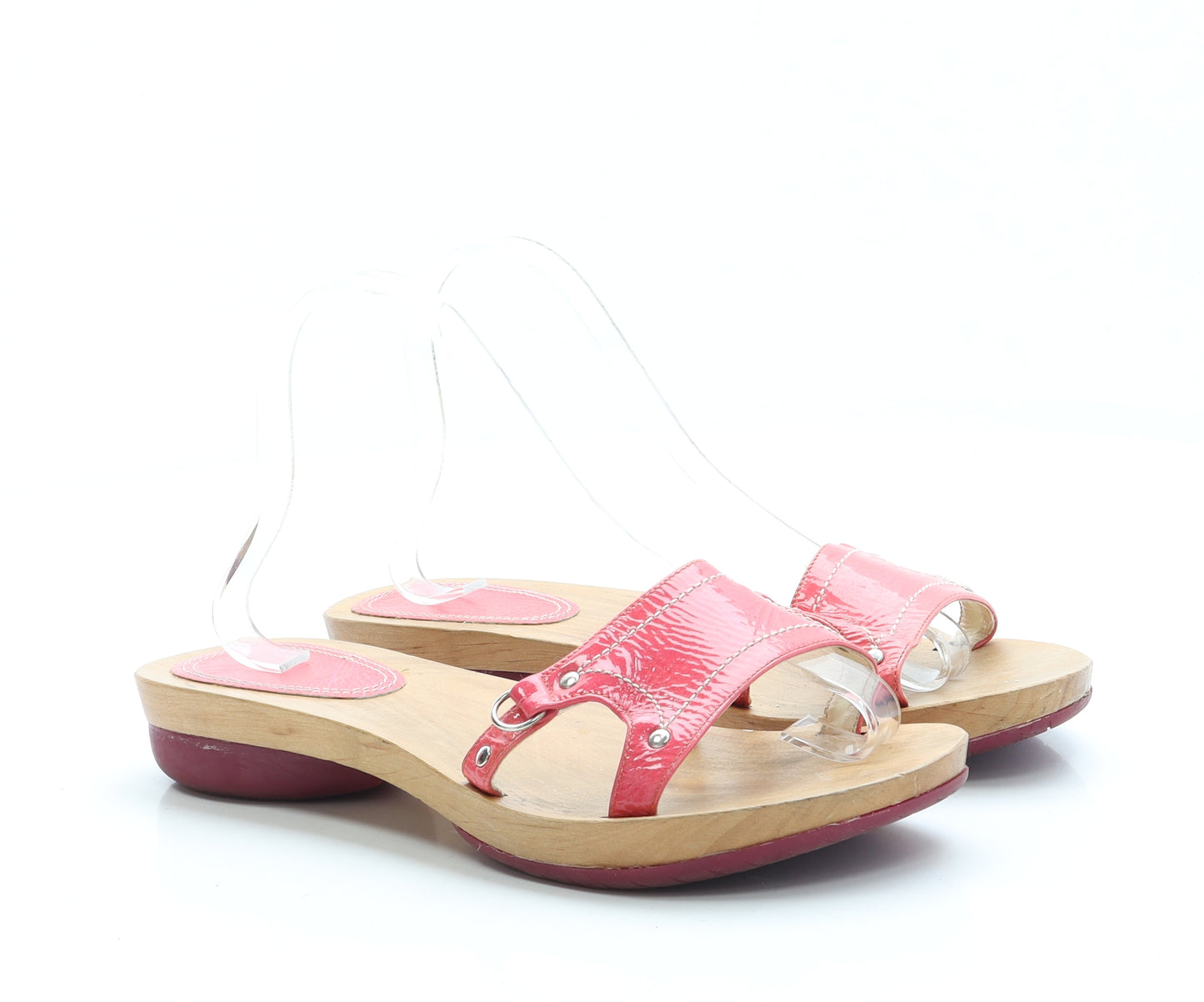Mystic Womens Pink Polyester Slip On Sandal UK 7