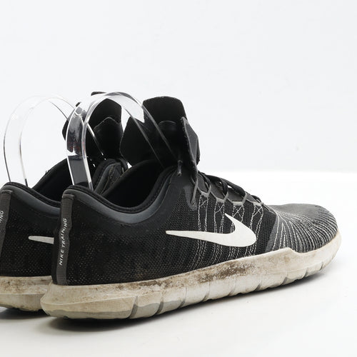 Nike Mens Black Polyester Trainer UK 5.5 39 - Flex Adapt