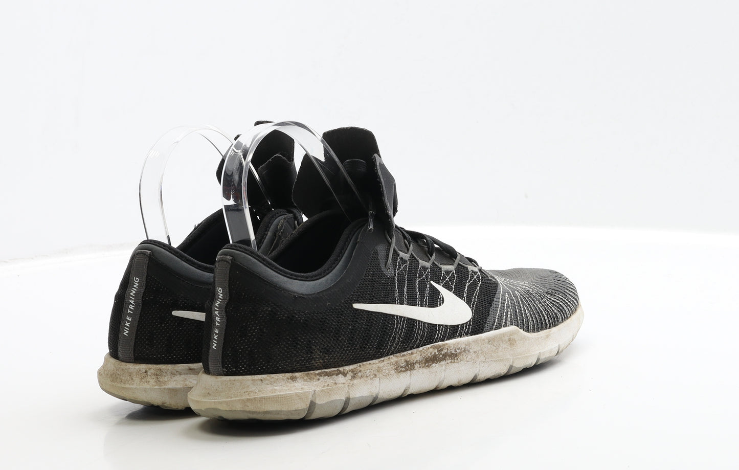 Nike Mens Black Polyester Trainer UK 5.5 39 - Flex Adapt