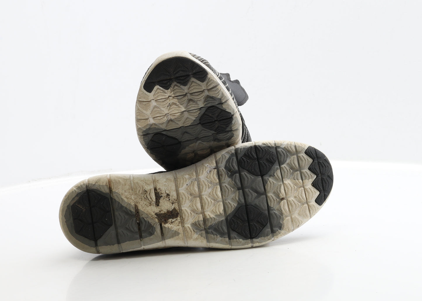 Nike Mens Black Polyester Trainer UK 5.5 39 - Flex Adapt