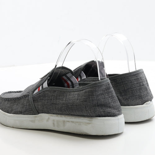 Sport Fashion XIUXIAN Mens Grey Polyester Loafer Casual UK 9 43
