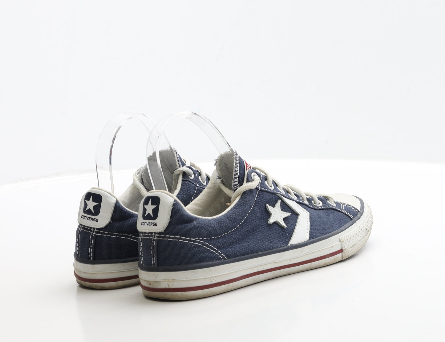 Converse Womens Blue Fabric Trainer UK 4 37