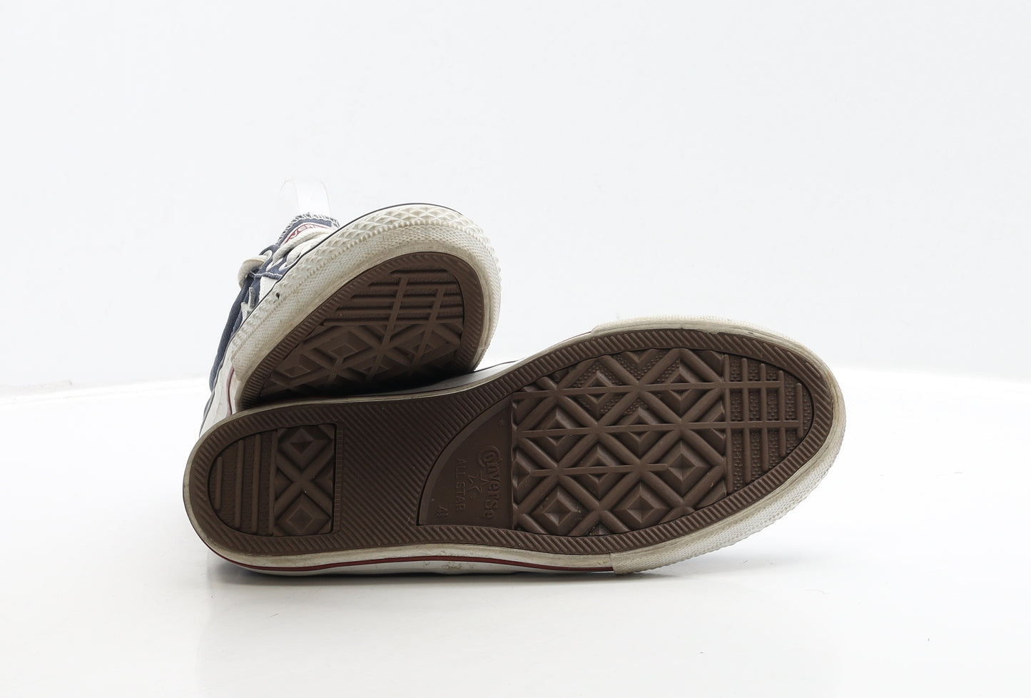 Converse Womens Blue Fabric Trainer UK 4 37