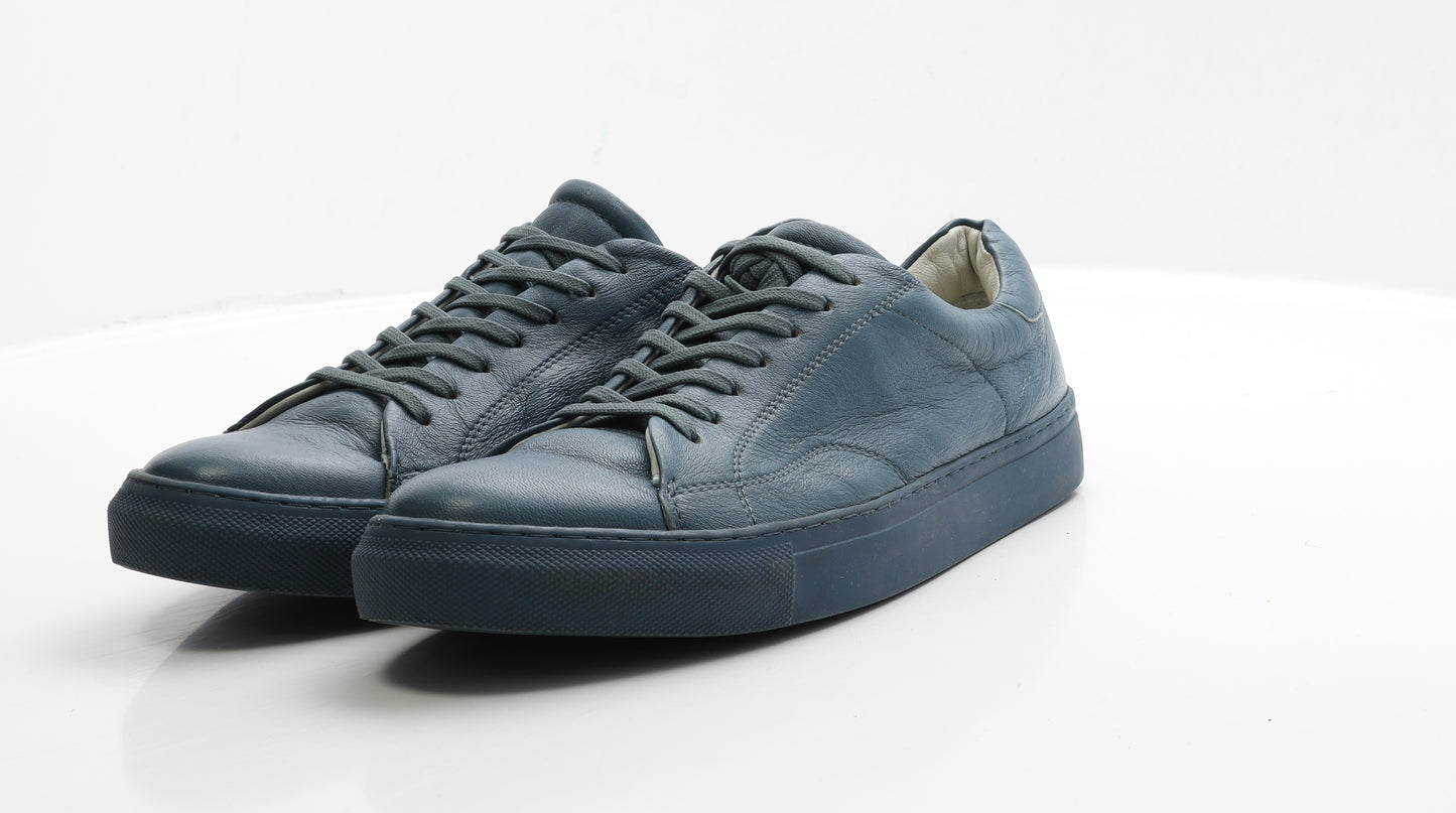 Topman Mens Blue Polyester Trainer UK 10 44