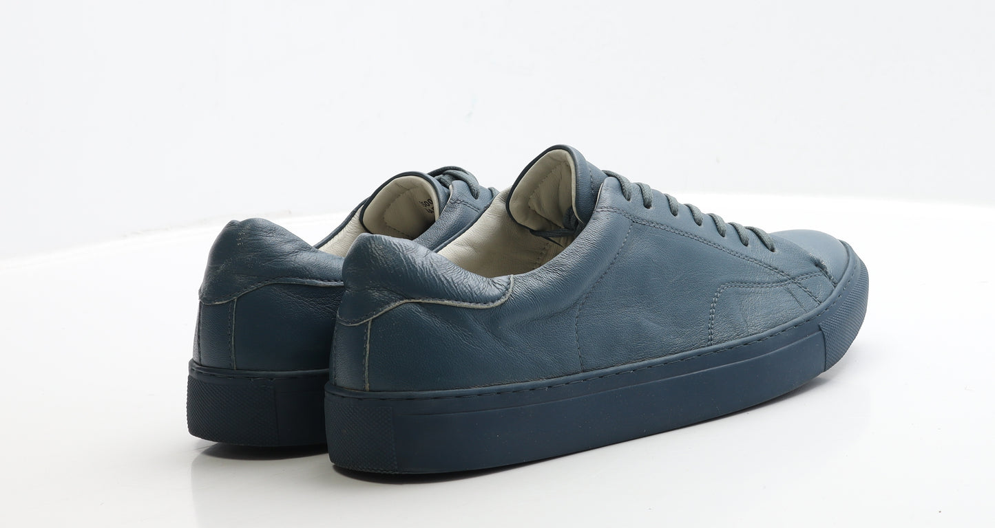 Topman Mens Blue Polyester Trainer UK 10 44