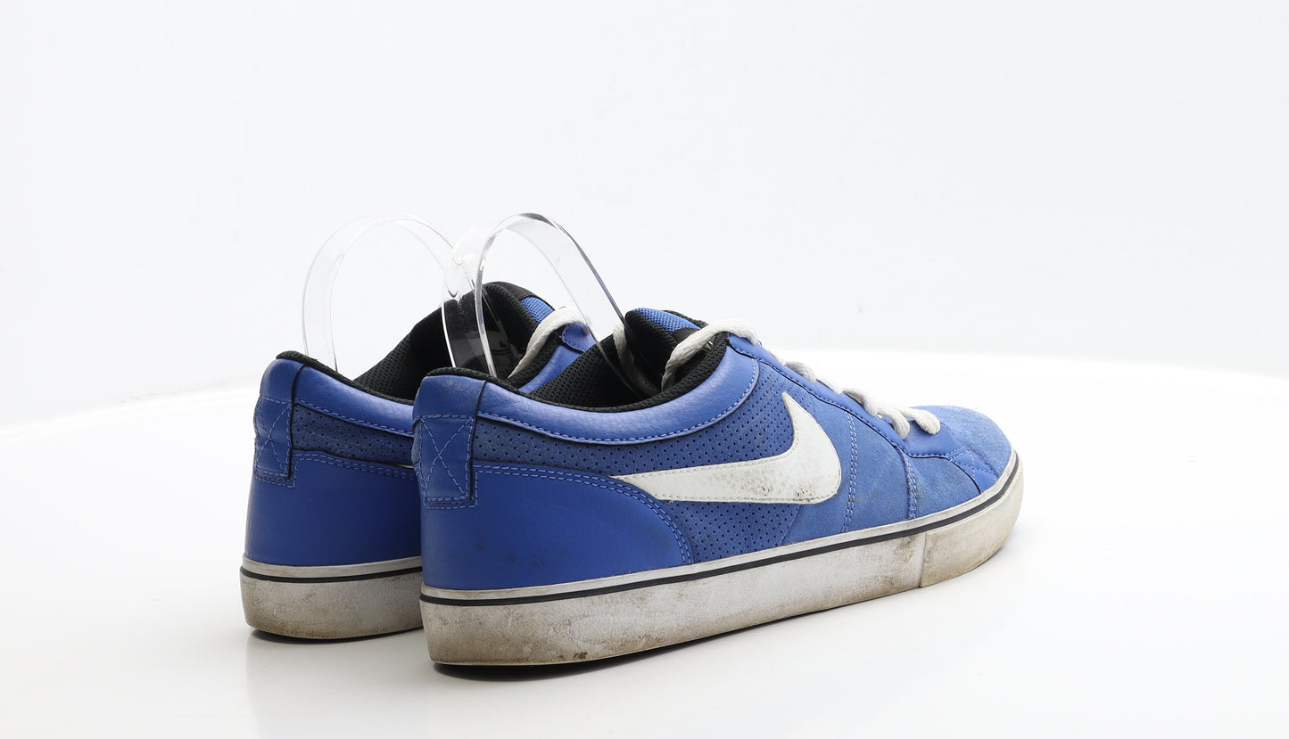 Nike Mens Blue Suede Trainer UK 9 44