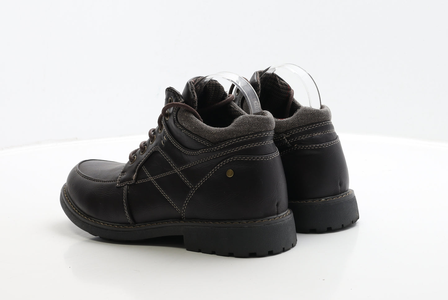 Beckett Womens Brown Leather Bootie Boot UK 6